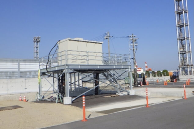 コンテナターミナル等における対策工事